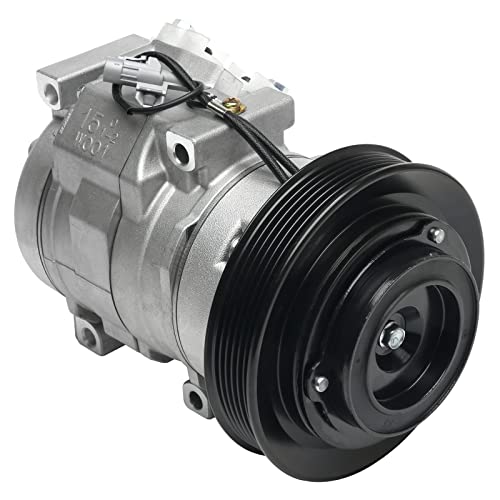 AA Ignition Replacement AC Compressor and Clutch Kit - Compatible with Toyota Vehicles - 2003, 2004, 2005, 2006, 2007, 2008 Corolla, Matrix 1.8L - Replaces 8832002120, CO 27000C, CS20101, 295525NH, 144004C, 1419N - Image 1