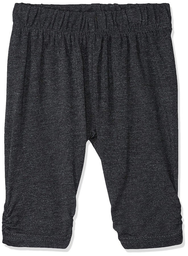 DONUT Baby Girl's Cotton Shorts (278058004G05_06M_Charcoal Melang - Image 1