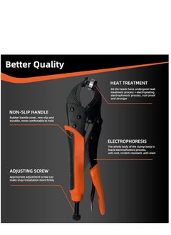 KASTWAVE Heavy Duty Snap Fastener Pliers for Metal Snaps Adjustable Snap Install Tool Pliers for Replacing Boat Cover Tarps Canvas Leather Snaps Sewing  - Image 3