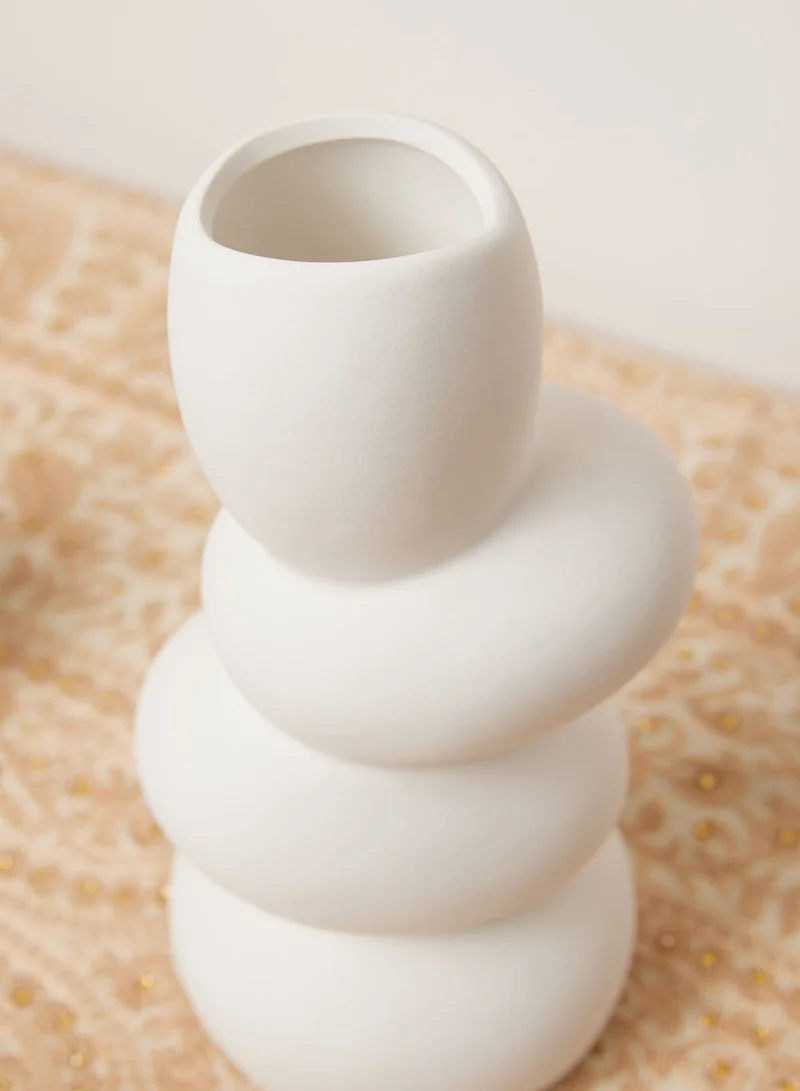Noire Edit Vase-Ceramics