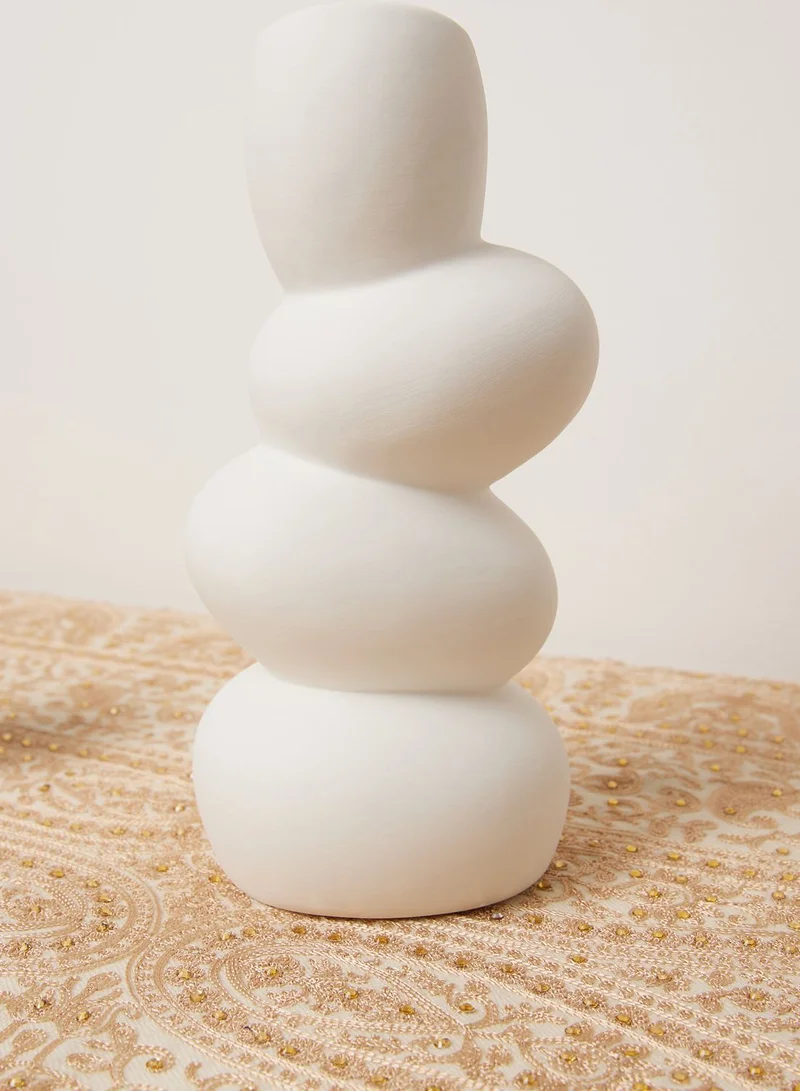 Noire Edit Vase-Ceramics