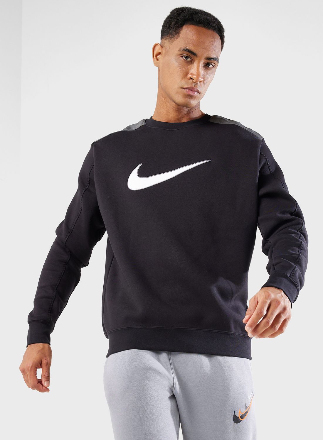 nsw crew fleece sweatshirt nike