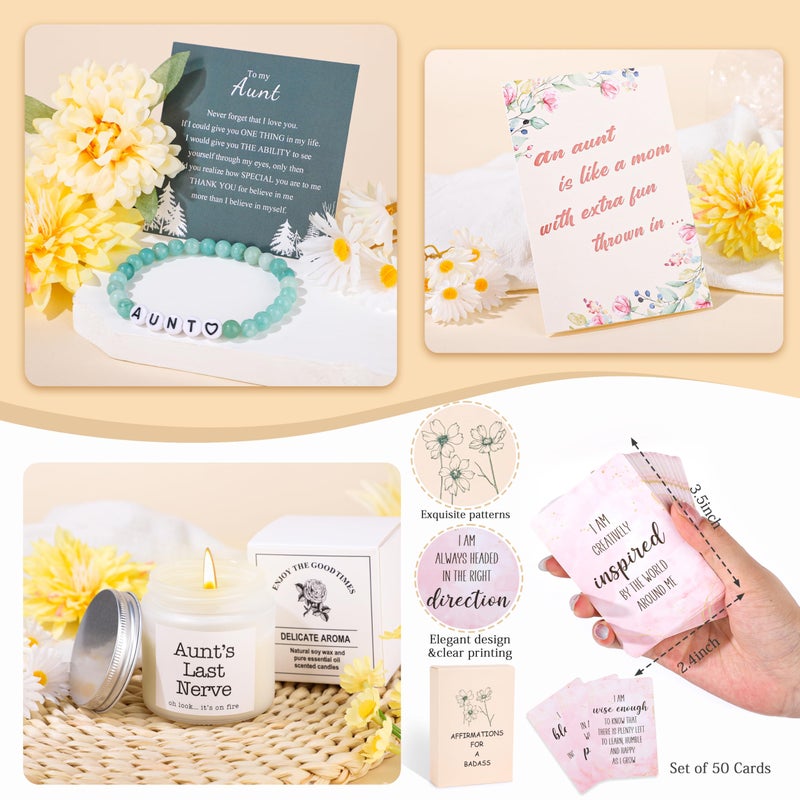 DOGMEM Aunt Gifts Best Auntie Gift ideas, Mothers Day Brithday Gift from Niece Nephew Aunt Gifts for Women - Image 4