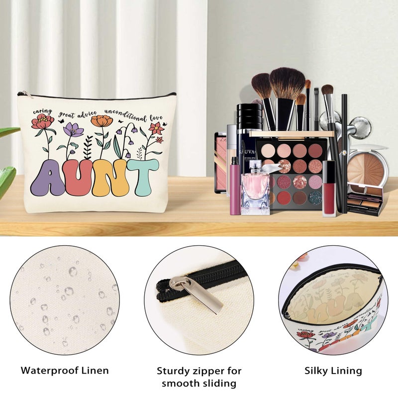DOGMEM Aunt Gifts Best Auntie Gift ideas, Mothers Day Brithday Gift from Niece Nephew Aunt Gifts for Women - Image 3