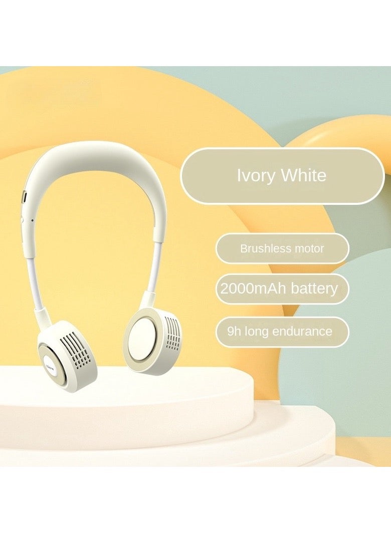 مروحة رقبة صامتة قابلة لإعادة الشحن - Image 1