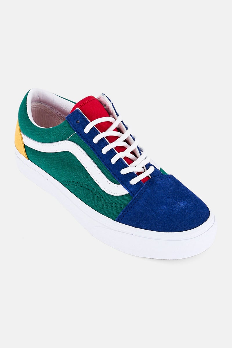 VANS Women Old Skool Lace Up Outdoor Sneakers Shoes, Multicolor - Image 1