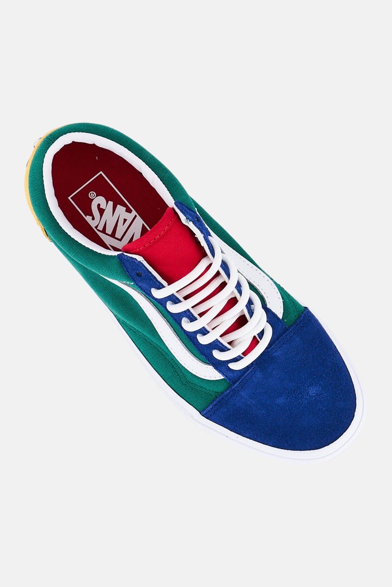 VANS Women Old Skool Lace Up Outdoor Sneakers Shoes, Multicolor - Image 4