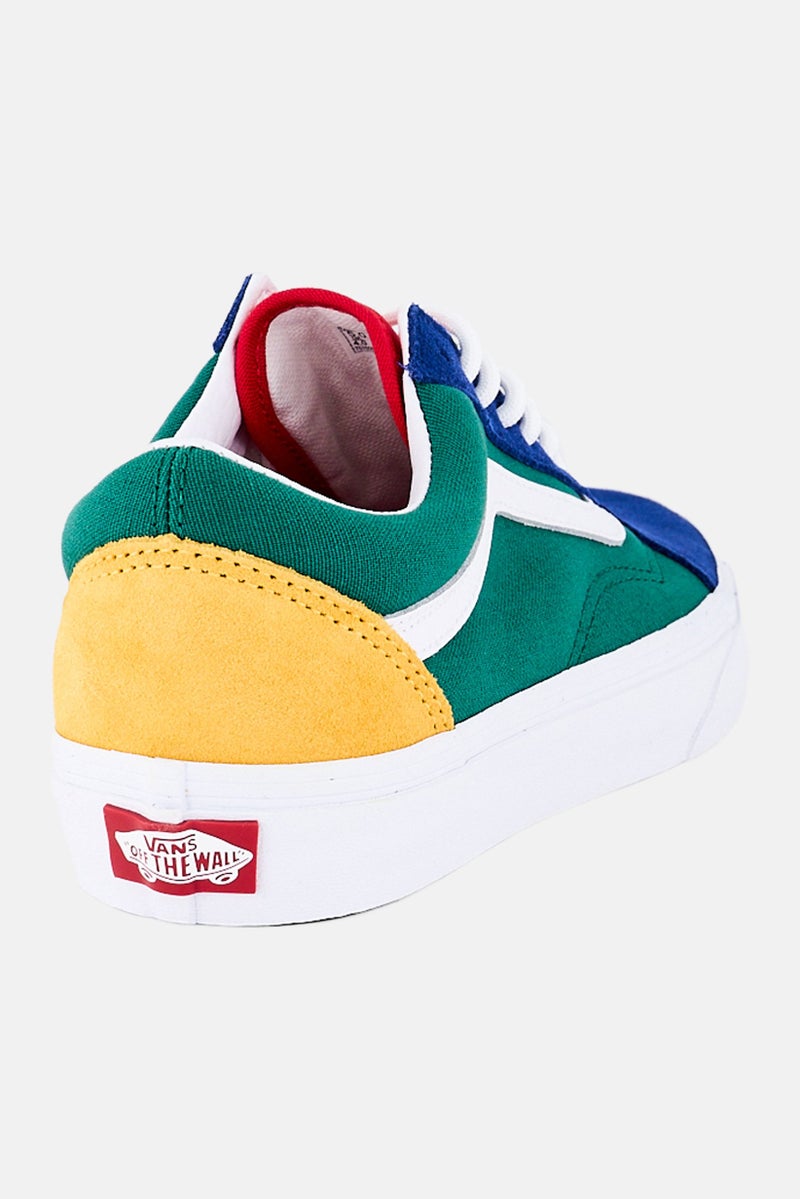 VANS Women Old Skool Lace Up Outdoor Sneakers Shoes, Multicolor - Image 3
