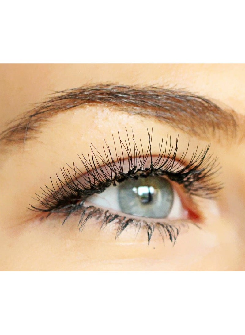 JOJO Eyelashes Human HAIR Black MIAMI M - Image 4