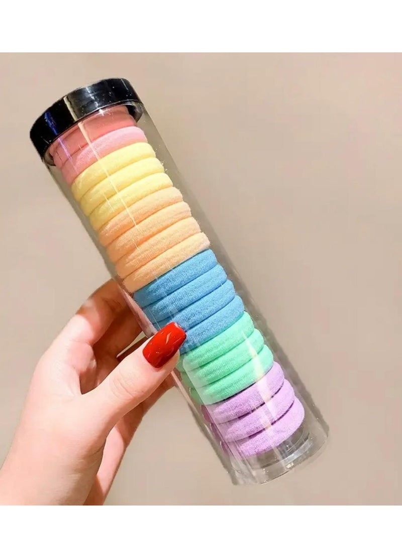 Soft And Colorful Mini Hair Ties