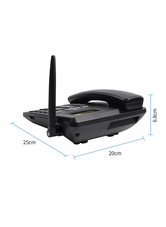 بايسوفيس - هاتف لاسلكي هاتف سطح المكتب يدعم GSM 850/900/1800/1900MHZ بطاقة SIM المزدوجة 2G هاتف لاسلكي ثابت - Image 1