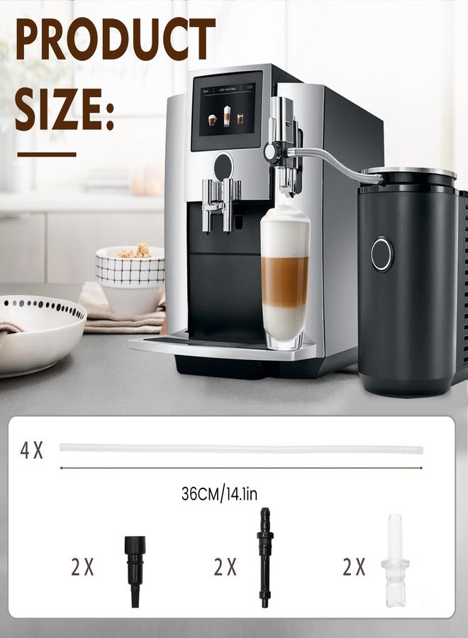 قطع غيار نظام الحليب لماكينات جورا، مع محول HP3 ومحول HP1. متوافقة مع موديلات ماكينات قهوة جورا التالية: Z8/Z6/Z10/J6/J8/S8/S80/E8/E8 Chrome/X8/X10/GIGA 10، WE8، ENA 8، Micro 90، E6، D6، وغيرها. - Image 5