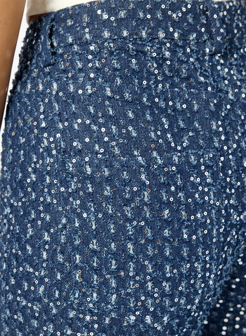 ONLY Shimmer Wide Leg Pants - Image 4