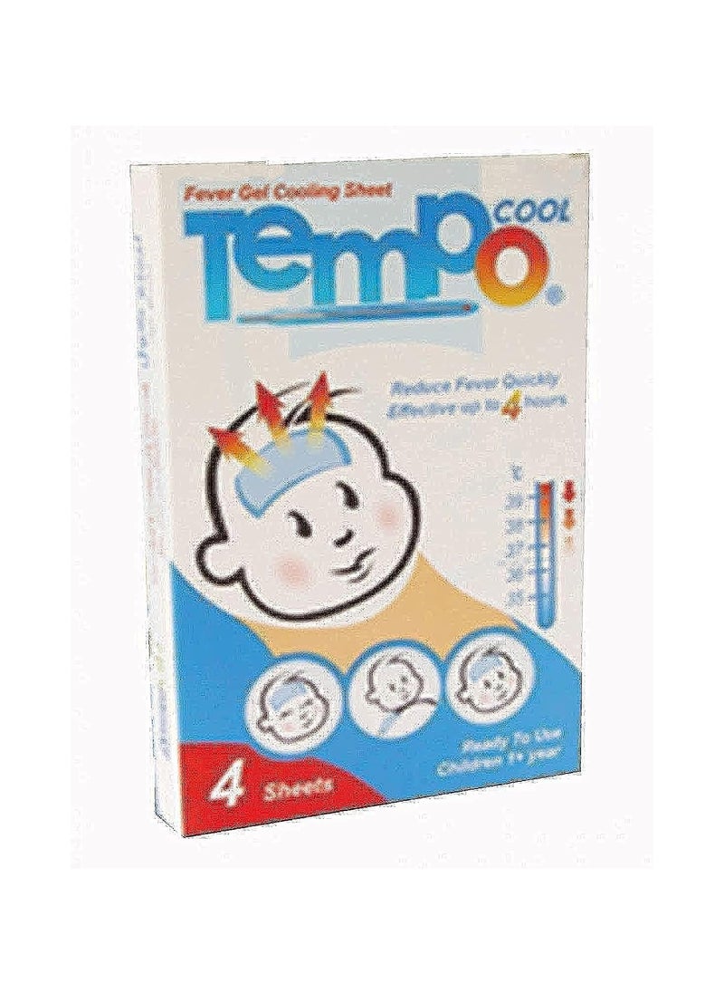 Tempo cool 4-Piece Fever Gel Cooling Sheets  - Image 1