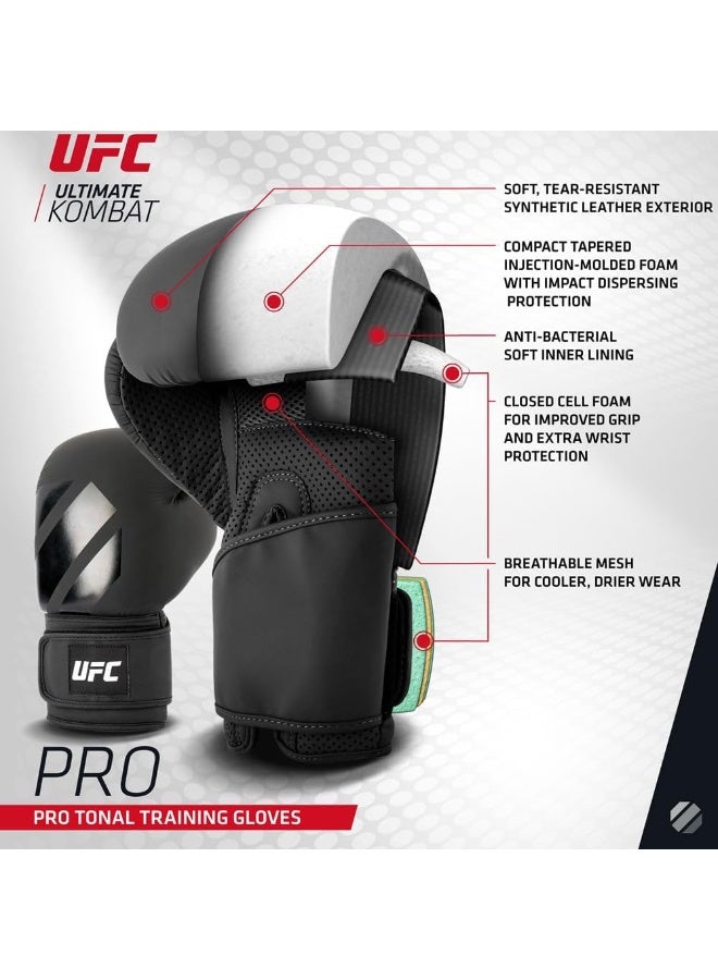 Ufc قفازات تدريب الملاكمة UFC تونال برو - أسود - 14 أونصة - Image 3