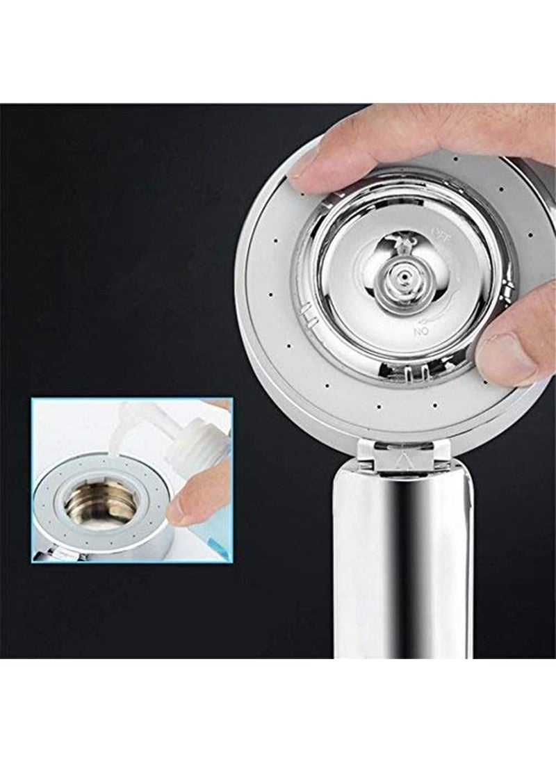 Eco Shopee SHOPPING SIMPLIFIED Eco Shopee SHOPPING SIMPLIFIED 3 in1 Modes Double Side High Pressure Shower Multifunctional Water Faucet F 9289abs Plastic Silver  - Image 4