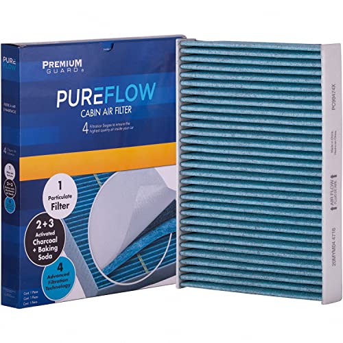 Premium Guard PureFlow Cabin Air Filter PC99474X | Fits 2022-2025 Toyota Tundra, 2024-2025 Tacoma, 2023-2025 Sequoia, 2018-2025 Lexus LS500, 2024-2025 Toyota Land Cruiser, 2024-2025 Lexus GX550 - Image 2