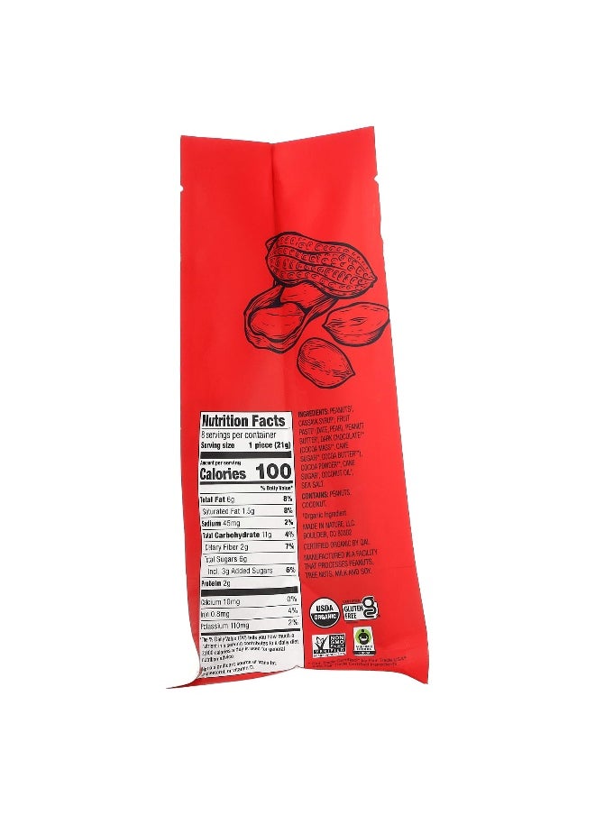 MADE IN NATURE Made in Nature, Fudge Brownie Minis, Peanut Butter, 8 Brownies, 5.92 oz (168 g)  - Image 2
