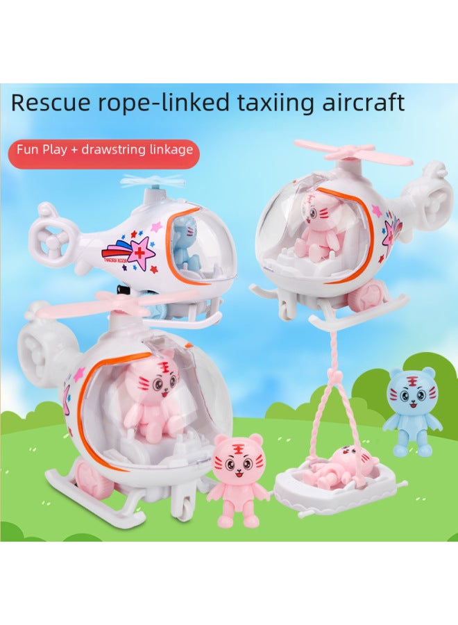 مصدر الشركة المصنعة لعبة الطبيب مجموعة طبيب صغير للأطفال لعب المنزل محاكاة الأولاد والبنات صندوق تخزين-اللون: حقيبة ظهر 57 قطعة من الأحمر - Image 5