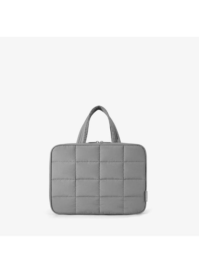 BAGSMART BAGSMART Grey Zora Spacesaver ExploreEase Puffy Multi-Functional Toiletry Bag  - Image 5
