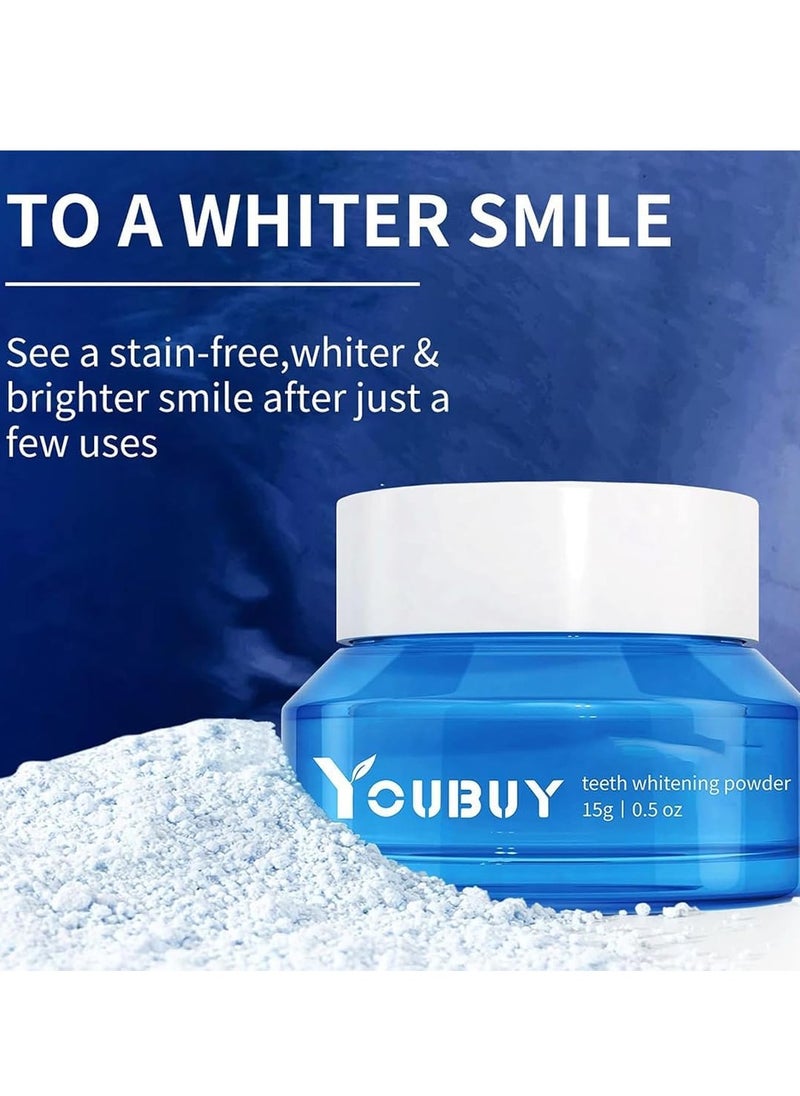SYOSI Youbuy Whitening Cream and Teeth Whitening Powder, Instant Whitening and Stain Removal, Cleans Teeth and Freshens Breath, Non-Sensitive Formula for Daily Care, Effective Results  - Image 3