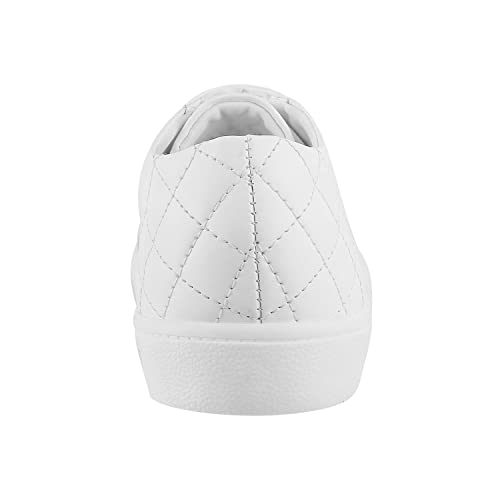 Metro Womens Synthetic White Sneakers (Size (3 UK (36 EU)) - Image 4