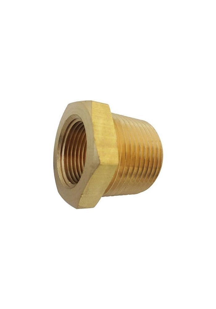 AQ AQSON محول تقليل نحاسي AQSON 3/8" x 1/8" NPT - مجموعة من 5 - Image 2