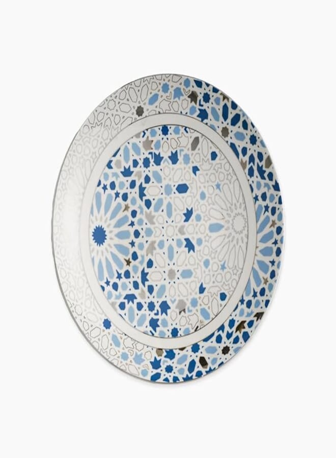 Rosa Porcelain Nogoum Fruit Plate, 40 cm
