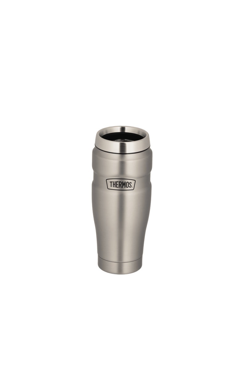 Thermos Stainless steel Vacuum Insulation Tumbler 470 ML  -Matt Stainless Steel  -SK1005/8 | Cold 24 Hours, Sweatproof - Image 4