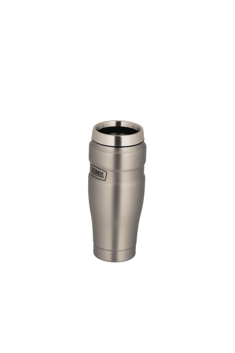 Thermos Stainless steel Vacuum Insulation Tumbler 470 ML  -Matt Stainless Steel  -SK1005/8 | Cold 24 Hours, Sweatproof - Image 3