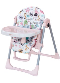 Peg Perego Prima Pappa Follow Me  Highchair for Kids, Suitable from 0 Months to 3 Years-Super Girl  - Image 5