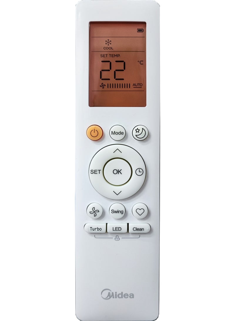 مديا XTreme Pro 2.25HP, Heat Pump (M1SEFT-18HRN8F-Q8) M1SEFT-18HRN8F-Q8 white - Image 4
