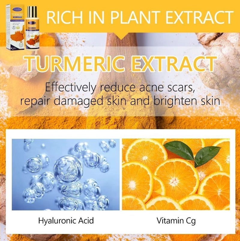 GUANJING Turmeric Face Lotion with Plant Extracts Complex - Image 5