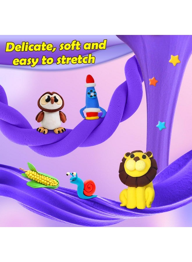 ESSENSON Air Dry Clay 88 Colors, Modeling Clay For Kids, Diy Molding Magic Clay, Gift For Kids - Image 3