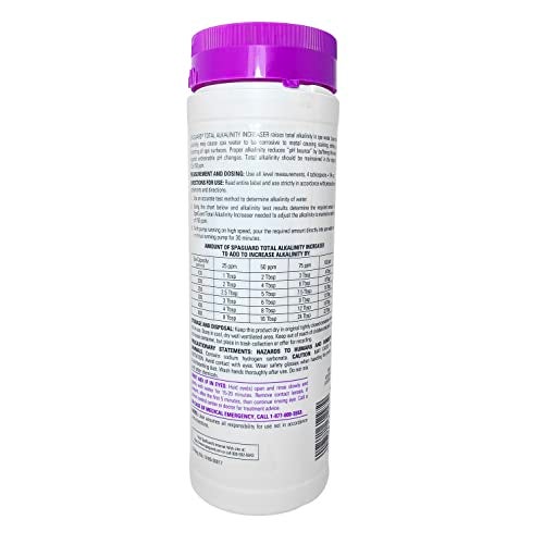 SpaGuard Total Alkalinity Increaser, 2 lb, Pack of 3, Prevents pH Bounce, Proven Pool Water Balancer, Suitable for Spas and Hot Tubs - Image 3