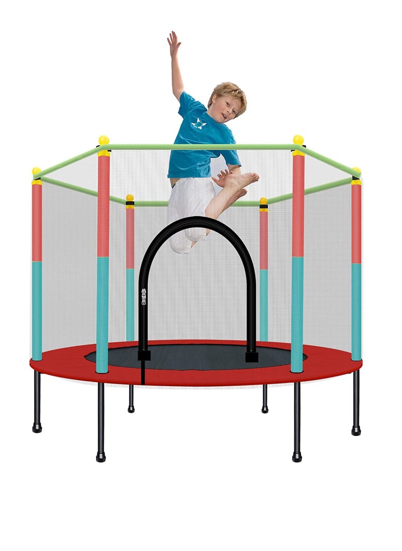DubaiGallery - Kids Bouncer Baby Jumper Indoor Trampoline Baby Children Bouncers with Guardrail Fitness Adult Trampoline Kid Jumpers - Image 1