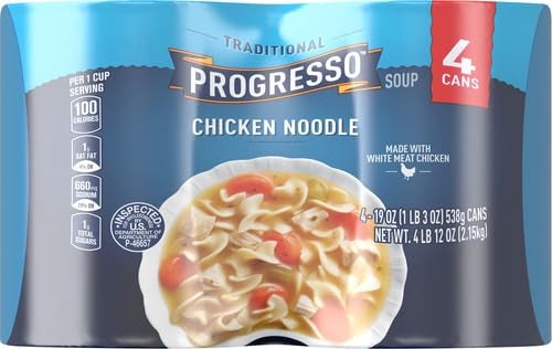 Progresso Traditional, Chicken Noodle Soup, Ready To Serve, 19 oz., 4 Pack - Image 4