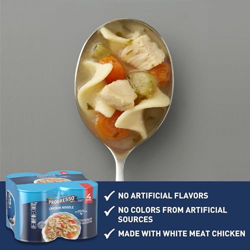 Progresso Traditional, Chicken Noodle Soup, Ready To Serve, 19 oz., 4 Pack - Image 3