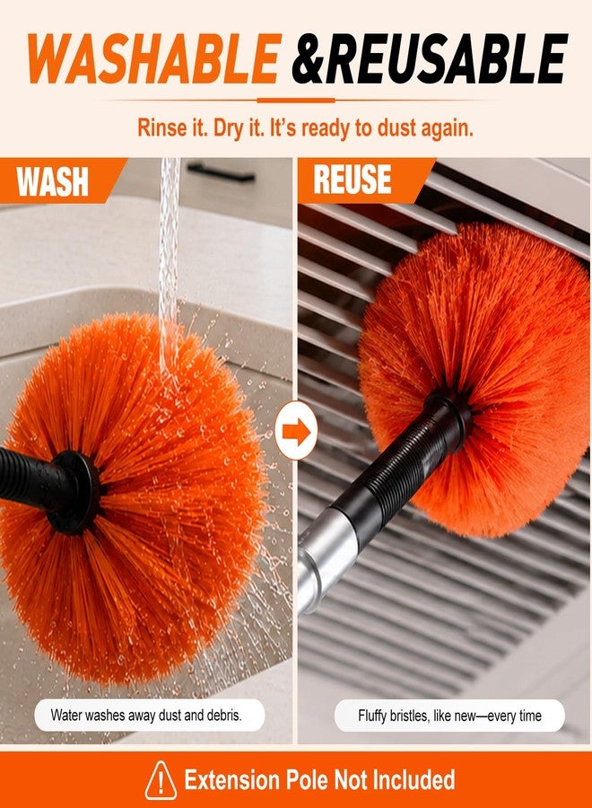 LAANPOLE Cobweb Duster, Spider Web Brush for Cleaning, Professional Ceiling and Corner Dusters for Outdoor Indoor Use - Image 5