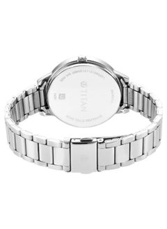 TITAN Women's Analog Round Shape Stainless Steel Wrist Watch - 2648SM04 - 43.5 Mm  - Image 5