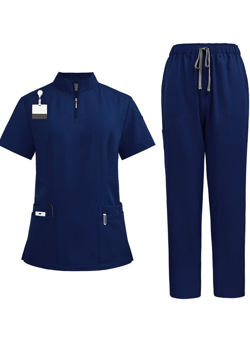 Gasin Medical Uniform，doctor and nurse work uniform, surgical gown, operating room solid color suit，Women's medical scrub Men's medical scrub  - Image 1