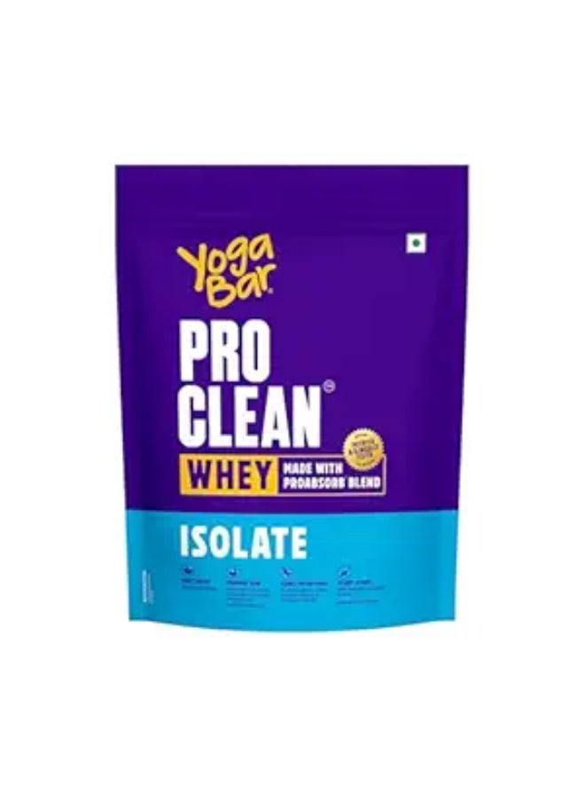 Yogabar ProClean Whey Protein Isolate 750g | 30g Protein per Serve | Unflavoured Whey Protein Powder | Clean & Light | Patented & Clinically Tested Pro-Absorb Blend - Image 3