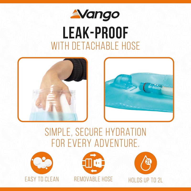 Vango Hydrant Pack 2L - Blue Hydration Bladder - Image 4