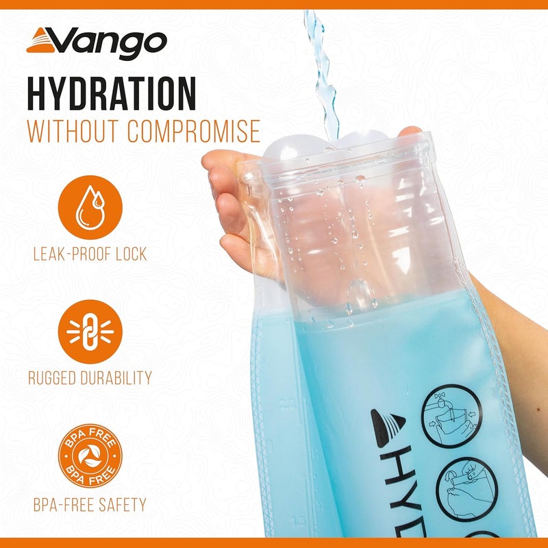 Vango Hydrant Pack 2L - Blue Hydration Bladder - Image 2