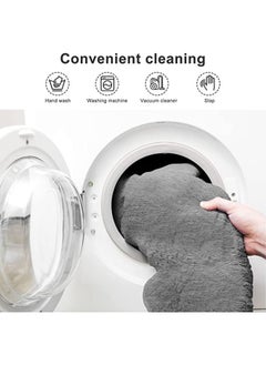 GT-Wheel Bean Bag Chair Cover(Cover Only No Filler) Oversized Soft Fluffy PV Velvet Lazy Sofa Bed Cover  - Image 2