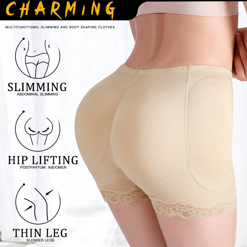 Full Hip Full Hip plus size Fake Ass Panties Lace Fake Hip Pad Sponge Pad Body Shaping Hip Lifting Body Shaping Pants - Image 3