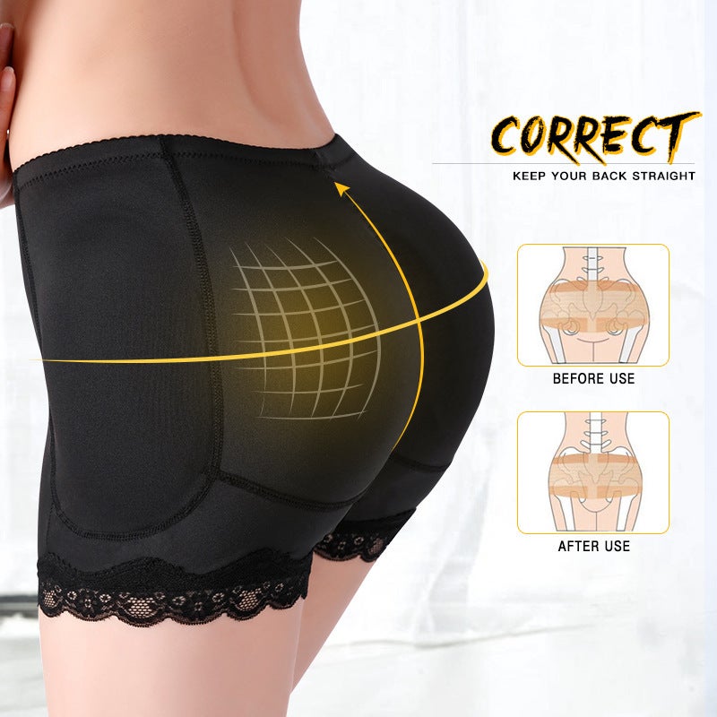 Full Hip Full Hip plus size Fake Ass Panties Lace Fake Hip Pad Sponge Pad Body Shaping Hip Lifting Body Shaping Pants - Image 5