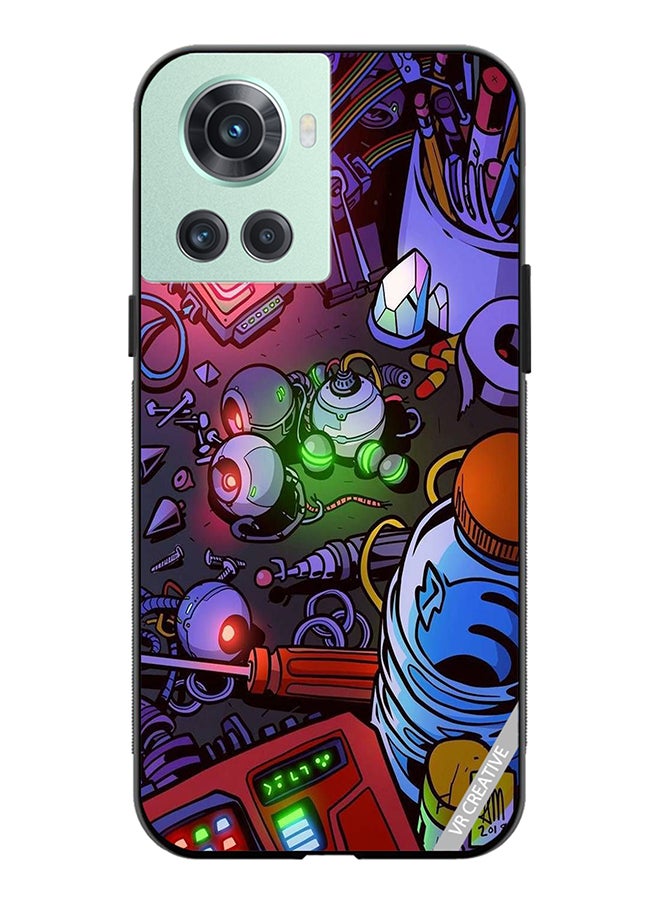 VR CREATIVE Protective Case Cover For OnePlus Ace Electric Devices Design Multicolour - Image 1