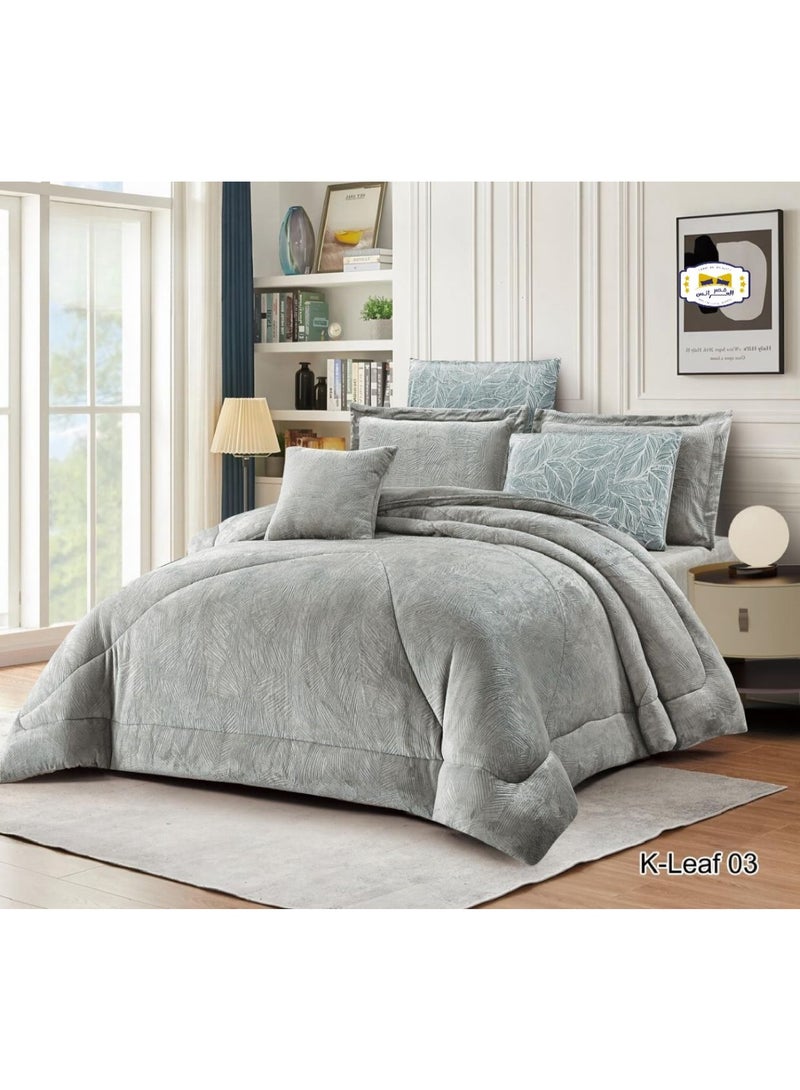 برايدس مفرش  ريفان الشتوي مخمل على فروناعم - اختر حجم السرير