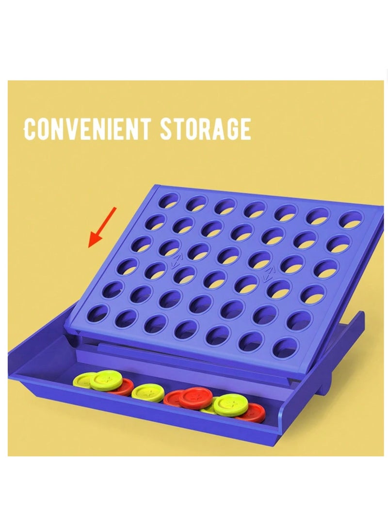 Connect Four is a strategy game; ways to play or beat checkers game | connect four | mini board game | family games | party games | strategy games | fun competition | travel games | classic board game | multiplayer game - Image 4